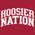 Indiana University Hoosier Nation iPhone XS Clear Case