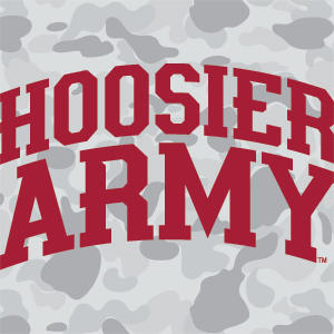 Indiana University Hoosier Army Xbox 360 Slim (2010) Skin