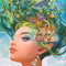 Mermaid with Sea Stars in Her Hair by Ivy Dolamore Wii (Includes 1 Controller) Skin