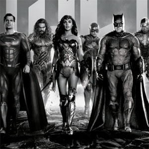 The Justice League (2017) Justice League Black and White Studio Wireless Skin
