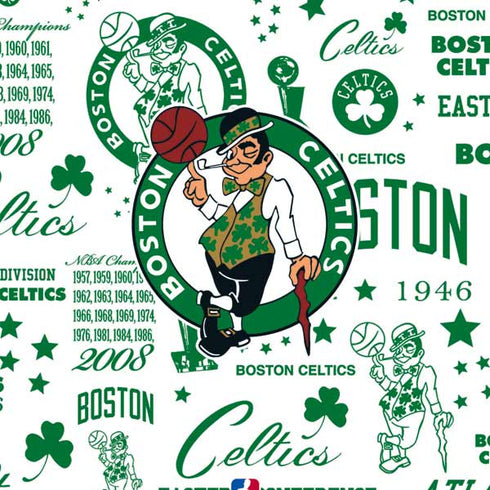 NBA Boston Celtics Historic Blast iPhone XS Clear Case