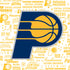NBA Indiana Pacers Historic Blast iPhone XS Clear Case