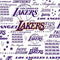 NBA LA Lakers Historic Blast Apple AirPods 2 Skin