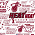 NBA Miami Heat Historic Blast iPhone XS Clear Case