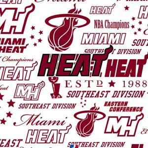 NBA Miami Heat Historic Blast DS Lite Skin