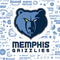 NBA Memphis Grizzlies Historic Blast Playstation 3 & PS3 Slim Skin