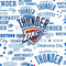 NBA Oklahoma City Thunder Historic Blast Meta Quest 3 Skin