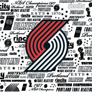 NBA Portland Trail Blazers Historic Blast Xbox 360 Slim (2010) Skin