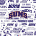 NBA Phoenix Suns Historic Blast iPhone XS Clear Case