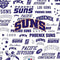 NBA Phoenix Suns Historic Blast PS5 Digital Edition Bundle Skin
