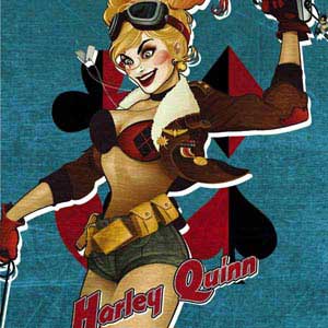 DC Comics Bombshells Harley Quinn Wii (Includes 1 Controller) Skin