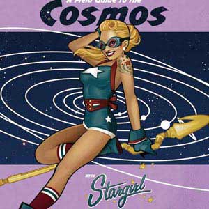 DC Comics Bombshells Stargirl- Field Guide to Cosmos PS5 Digital Edition Console Skin