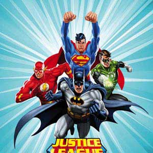 Justice League Team Power Up Fire TV Cube Skin