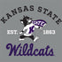 Kansas State University Wildcats Est 1863 iPhone XS Clear Case