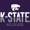 Kansas State University K-State Wildcats Gradient Universal Laptop 15in (12.2 x 8.8in) Skin