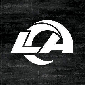 NFL Los Angeles Rams Black & White Naida CI Q70 Kit Skin