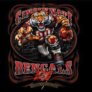 Liquid Blue NFL Cincinnati Bengals Running Back Surface Pro Tablet Skin