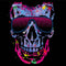 Liquid Blue Neon Skull with Glasses MacBook Air 15in (2023-2025) Case plus Skin
