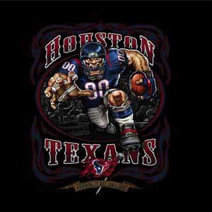 Liquid Blue NFL Houston Texans Running Back Google Pixel 2 Skin