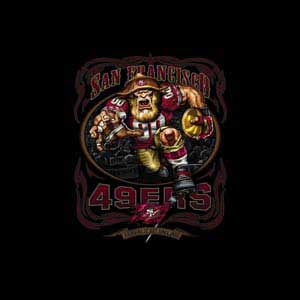 Liquid Blue NFL San Francisco 49ers Running Back Yoga 710 14in Skin