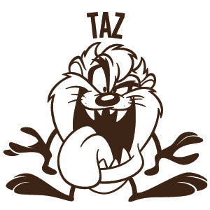 Looney Tunes Taz Big Head Galaxy Buds Plus Skin