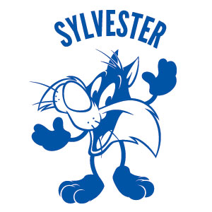 Looney Tunes Sylvester the Cat Big Head Cochlear Nucleus 5 Sound Processor Skin