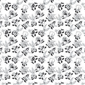 Looney Tunes Big Head Pattern Fire TV Cube Skin