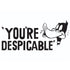Looney Tunes Daffy Duck Youre Despicable iPhone XS Clear Case