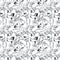 Looney Tunes Looney Squad Black and White Grid Xbox Adaptive Controller Skin