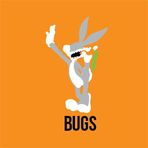 Looney Tunes Bugs Bunny Identity Cochlear Nucleus 5 Sound Processor Skin