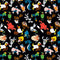 Looney Tunes Identity Pattern Fire TV Cube Skin