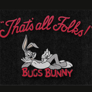 Looney Tunes Bugs Bunny Thats All Folks Galaxy Buds Plus Skin