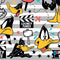Looney Tunes Daffy Duck Striped Patches iPhone 6/6s Skin