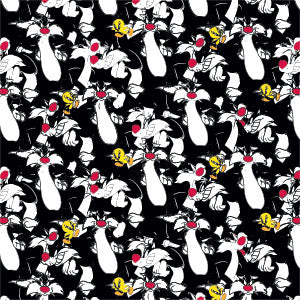 Looney Tunes Sylvester and Tweety Super Sized iPhone 7 Folio Case