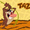 Looney Tunes Tasmanian Devil Rope Swing Surface Pro 7 Skin