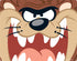 Looney Tunes Tasmanian Devil Up Close iPhone XS Clear Case