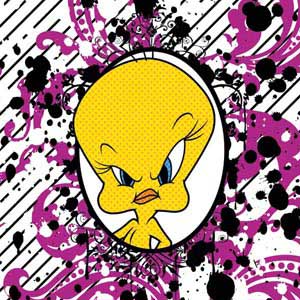 Looney Tunes Tweety Bird with Attitude Xbox One X Console Skin