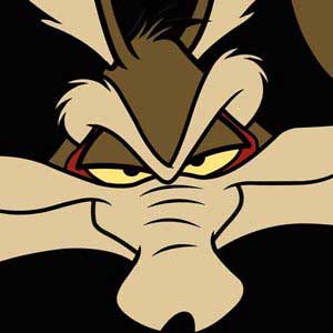 Looney Tunes Wile E. Coyote Smile Galaxy S9 Skin