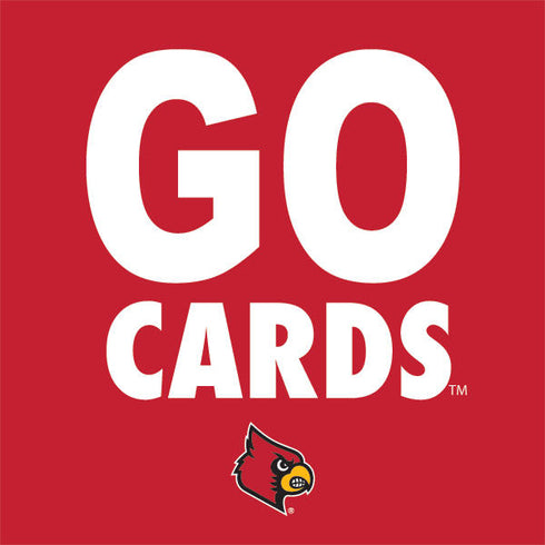 University of Louisville Go Cards iPhone XS Clear Case