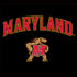 University of Maryland Collegiate Text iPhone XS Clear Case
