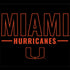 University of Miami Hurricanes iPhone XS Clear Case