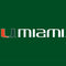 University of Miami Horizontal Mark on Green Xbox 360 Slim (2010) Skin