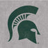 Michigan State University Grey Spartans Logo iPhone XS Clear Case