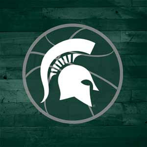 Michigan State University Basketball Courtside Yoga 710 14in Skin