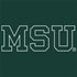 Michigan State University MSU Letters iPhone XS Clear Case