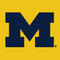University of Michigan M Logo Yellow Wii (Includes 1 Controller) Skin