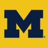 University of Michigan M Logo Yellow iPhone XS Clear Case
