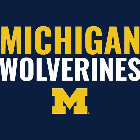 University of Michigan Wolverines M MacBook Air 13in M1 (2021) Case plus Skin