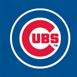 MLB Chicago Cubs - Solid Distressed Wii (Includes 1 Controller) Skin