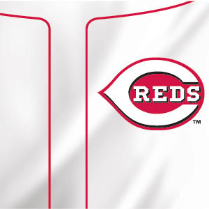 MLB Cincinnati Reds Home Jersey Surface Book Skin